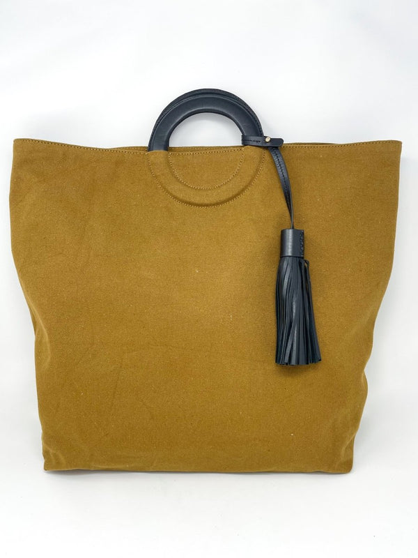 Oberkampf Grand Tote Bag in Kaki - The Shoe Hive