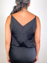 Odin Slip Top in Black - The Shoe Hive