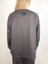 Ophelia Boat Neck Top in Taupe - The Shoe Hive
