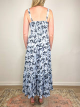 Ophelia Cami Cotton Dress in Ciel - The Shoe Hive