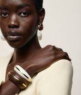 Orbit Earrings in Pearl - The Shoe Hive