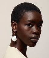 Orbit Earrings in Pearl - The Shoe Hive