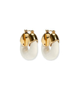 Organic Hoops in Alabaster - The Shoe Hive