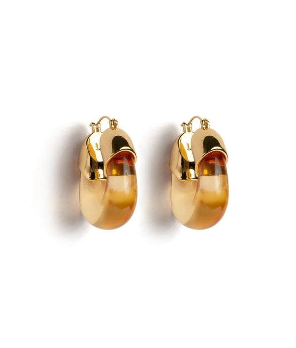 Organic Hoops in Honey - The Shoe Hive