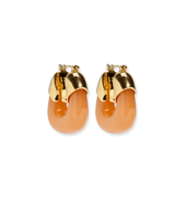 Organic Hoops in Tangerine - The Shoe Hive