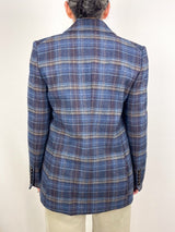 Oria Dickey Jacket in Blue Multi - The Shoe Hive