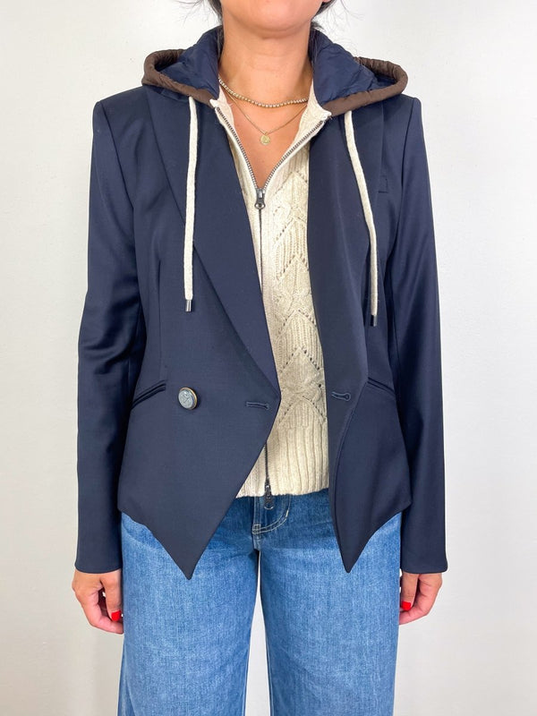 Orine Hoodie Dickey in Mocha/Heathered Sand - The Shoe Hive