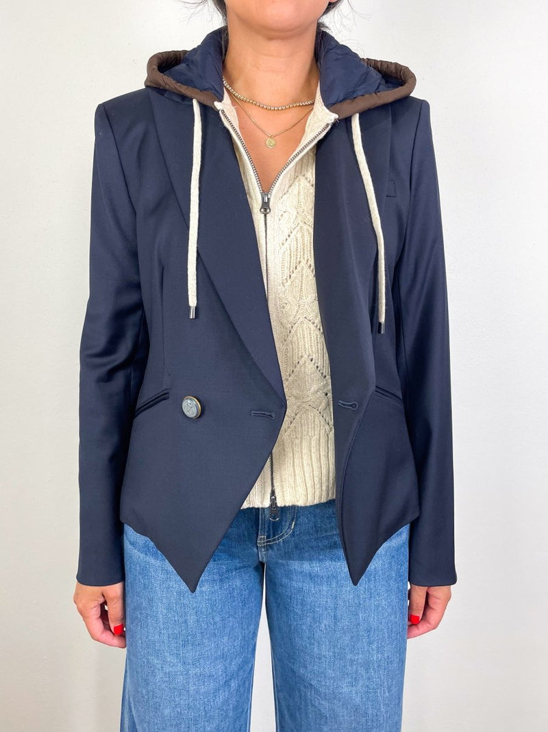 Orine Hoodie Dickey in Mocha/Heathered Sand - The Shoe Hive