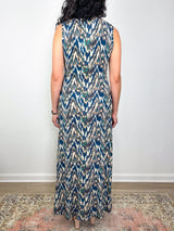 Orla Sleeveless Midi Dress in Riverslate - The Shoe Hive
