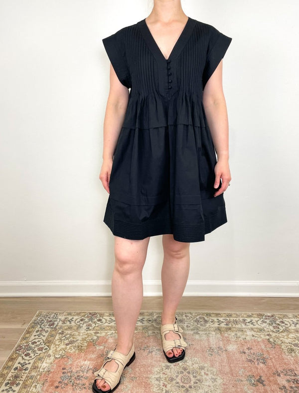Parker Dress in Onyx - The Shoe Hive