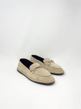 Parker Moccasin in Tan Suede - The Shoe Hive