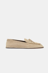 Parker Moccasin in Tan Suede - The Shoe Hive