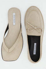 Parker Moccasin in Tan Suede - The Shoe Hive
