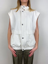 Patchwork Twill Slicker Jacket in Black - The Shoe Hive