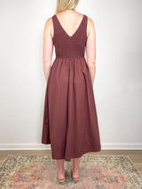 Patrice Dress in Adobe Brown - The Shoe Hive