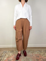 Patrick Popover Henley in White - The Shoe Hive