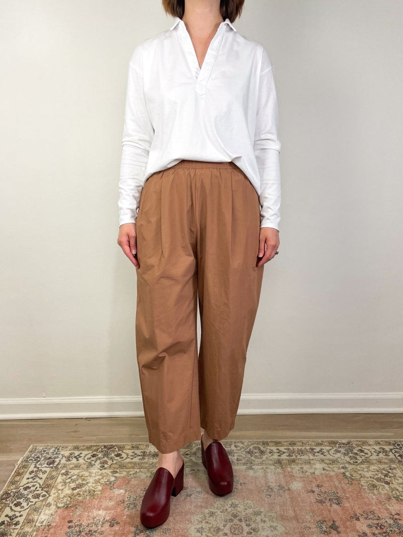 Patrick Popover Henley in White - The Shoe Hive