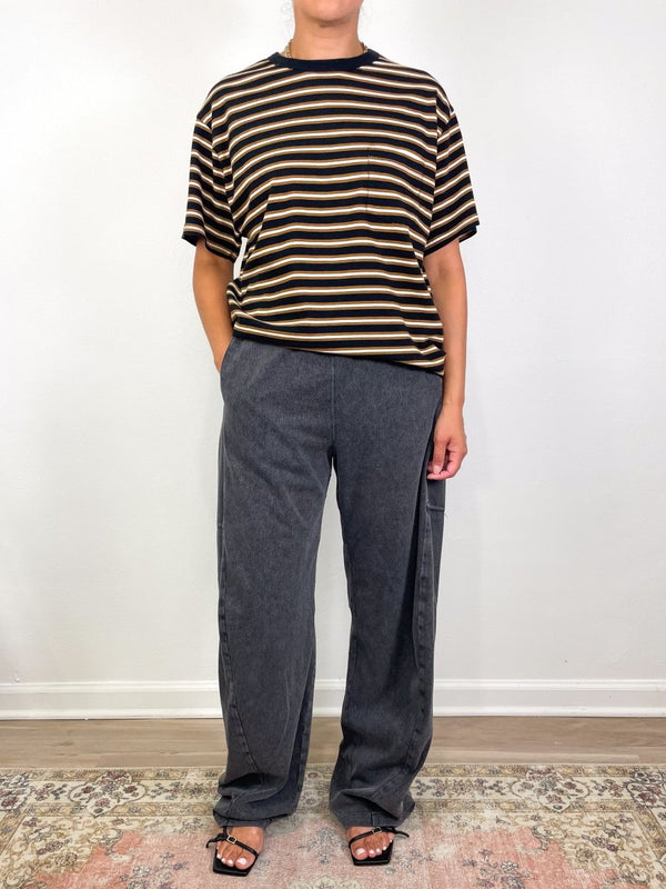 Paulina Tee in Licorice - The Shoe Hive