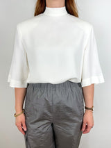 Paulina Top in Ivory - The Shoe Hive