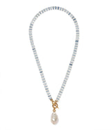 Pearl Isle Necklace in Mist - The Shoe Hive