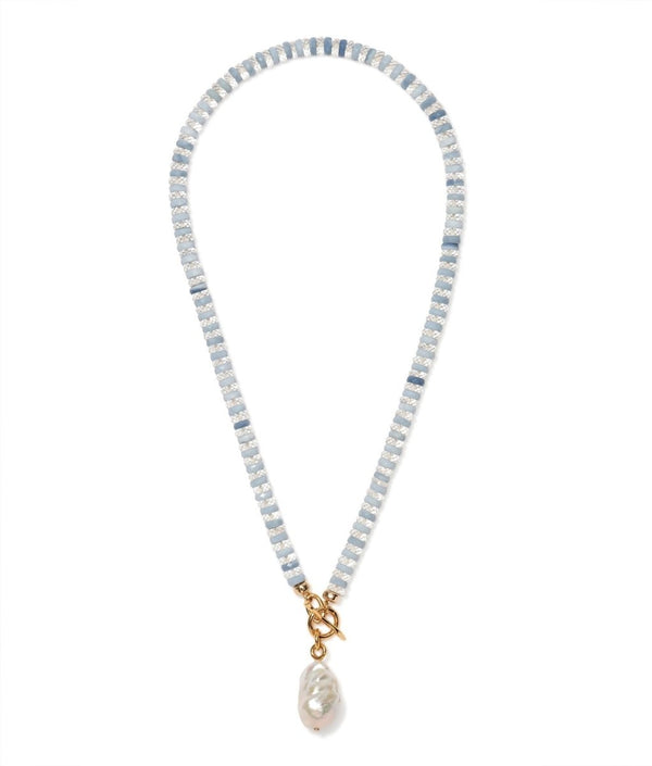 Pearl Isle Necklace in Mist - The Shoe Hive