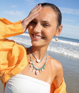 Pearl Pablo Earrings in Citrine - The Shoe Hive