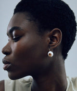 Pearl Pablo Earrings in Citrine - The Shoe Hive