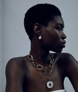 Pearl Pablo Earrings in Pink Amethyst - The Shoe Hive