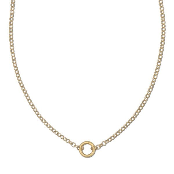 Percy Clip Necklace in Gold - The Shoe Hive