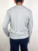 Perfect T TShirt w/Gusset Elbow Sleeve in Heather Grey - The Shoe Hive