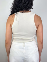 Perfect Tank in Ivory - The Shoe Hive