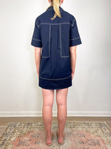 Phelix Dress in Navy - The Shoe Hive