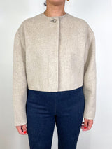 Philips Jacket in Oatmeal Melange - The Shoe Hive