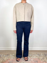 Philips Jacket in Oatmeal Melange - The Shoe Hive