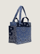 Picnic Sac in Chambray/ Navy - The Shoe Hive