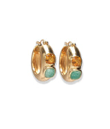 Piet Hoop Earrings in Bitter Orange - The Shoe Hive