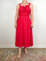 Pipa Dress in Rococco Red - The Shoe Hive