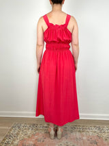 Pipa Dress in Rococco Red - The Shoe Hive