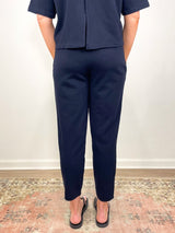 Pleated Sweatpant in Midnight - The Shoe Hive