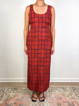 Portia Dress in Terracotta - The Shoe Hive