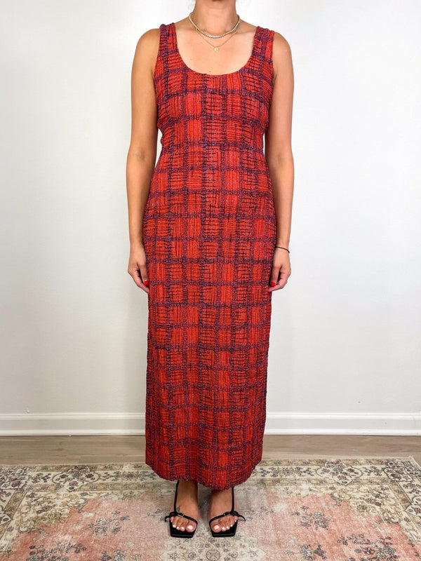 Portia Dress in Terracotta - The Shoe Hive
