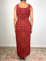 Portia Dress in Terracotta - The Shoe Hive
