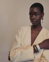 Orbit Earrings in Pearl