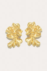 R2247 Recycled Silver 18ct Gold Plated Earrings - The Shoe Hive