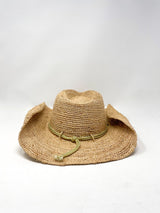 Raffia Crochet Cowboy in Natural/Tan - The Shoe Hive