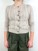 Rd Cardigan in Porcelain - The Shoe Hive