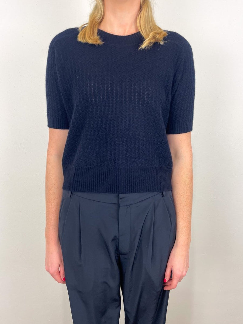 Rd - Sweater 1/2 Sleeve in Deep Night - The Shoe Hive