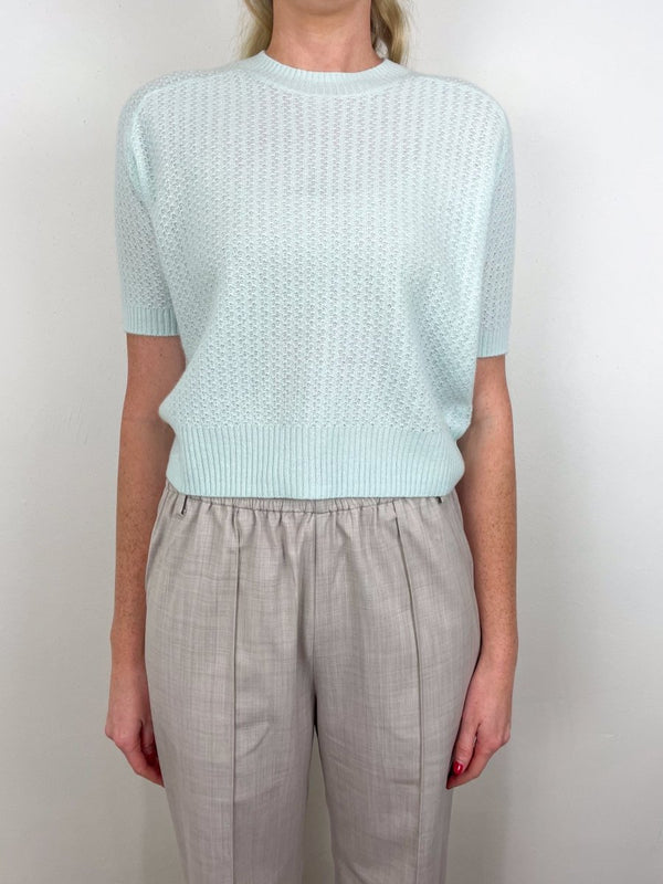 Rd - Sweater 1/2 Sleeve in Flower Milk - The Shoe Hive