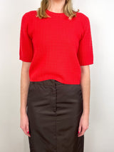 Rd - Sweater 1/2 Sleeve in Maraschino Cherry - The Shoe Hive