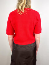 Rd - Sweater 1/2 Sleeve in Maraschino Cherry - The Shoe Hive